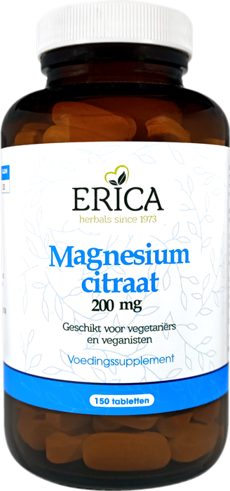 MAGNESIUM CITRAAT 200 MG 150 TBL