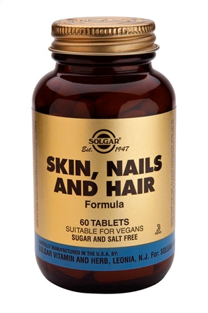 SOLGAR HAIR SKIN AND NAILS FORM 60T