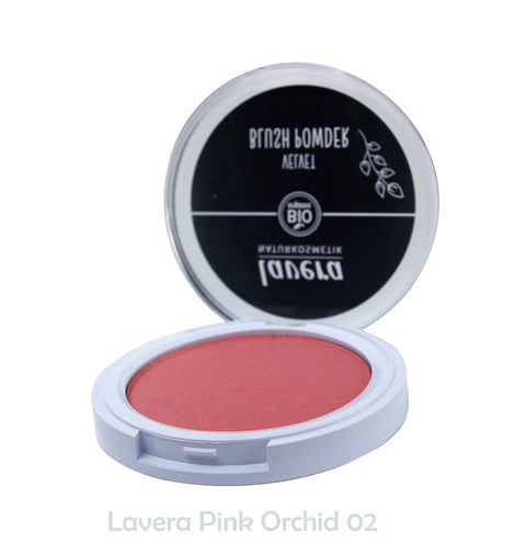 LAVERA VELVET BLUSH POWDER PINK ORCHID 02  5G