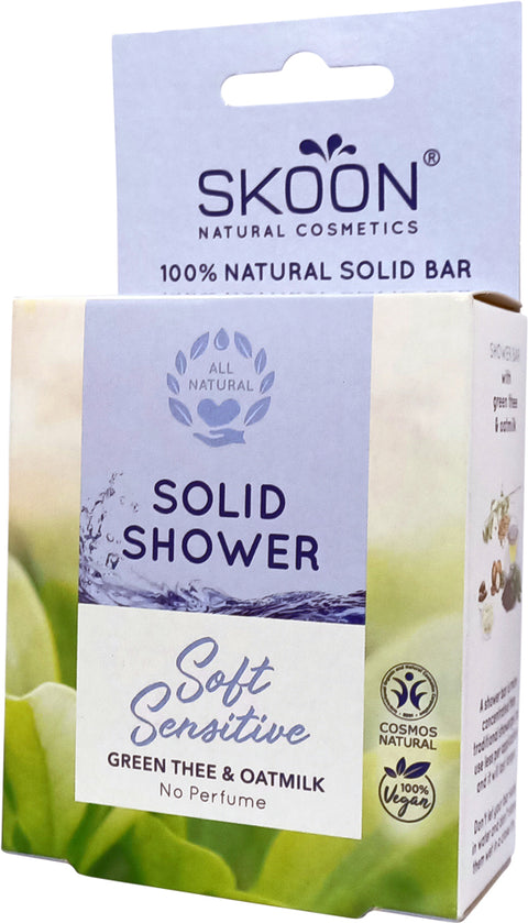 SKOON SOLID SHOWER SOFT SENSITIVE 90 GR