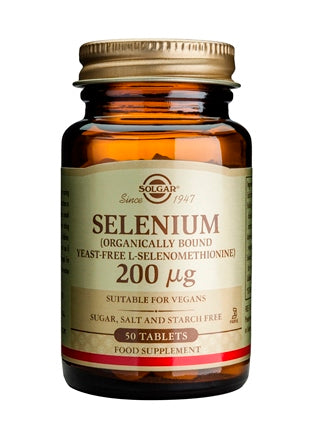 SOLGAR SELENIUM 200MCG 50TAB