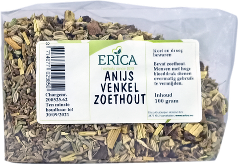 ANIJS VENKEL ZOETHOUT 100 G