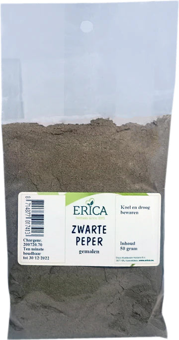 PEPER GEMALEN ZWART 50 G