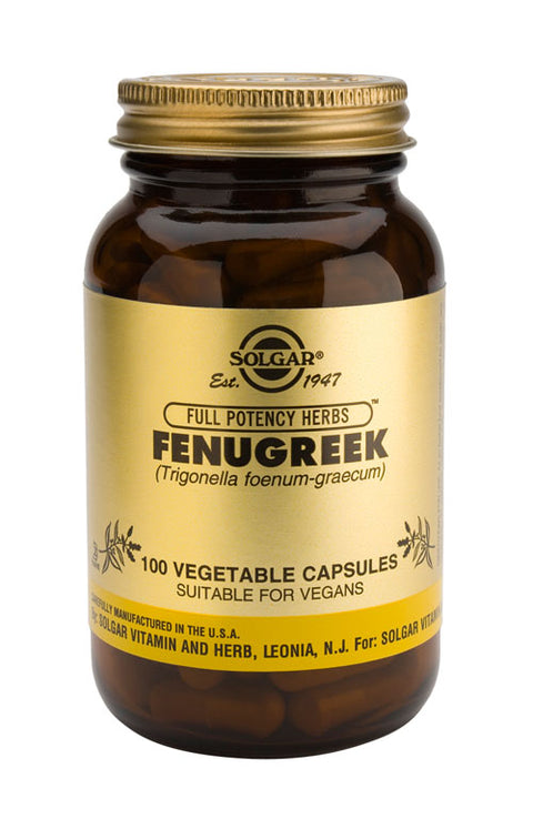 SOLGAR FENUGREEK F.P. 100CAP