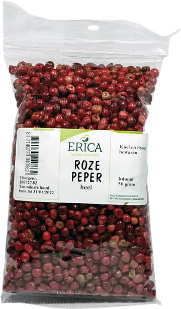 PEPERKORRELS ROZE 50 G