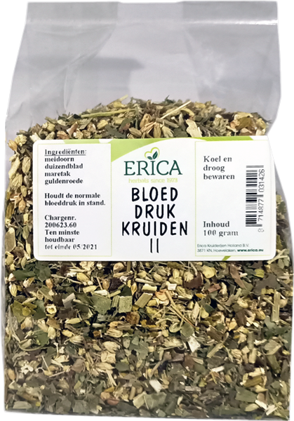 BLOEDDRUK KRUIDEN II 100G