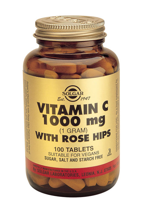 SOLGAR C ROSE HIPS 100TAB