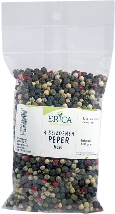 VIER SEIZOENEN PEPER 100 G