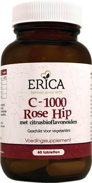 VITAMINE C 1000 MG ROSE HIP 60 TBL