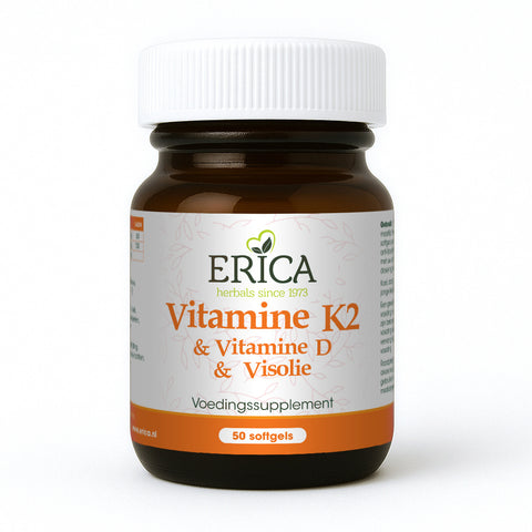 VITAMINE K2 +VIT D +VISOLIE 50 SOFTGELS