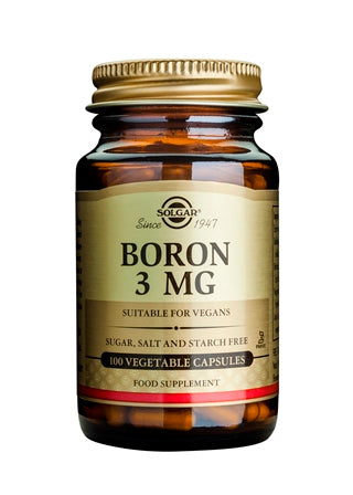 SOLGAR BORON MULTI-CHELATED 100CAP