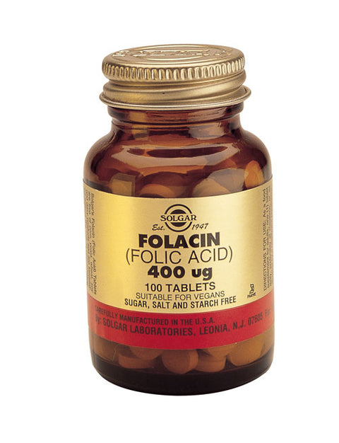 SOLGAR FOLACIN 400 ?G 100 TABL