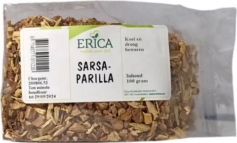 SARSAPARILLA WORTEL GESNEDEN 100 G