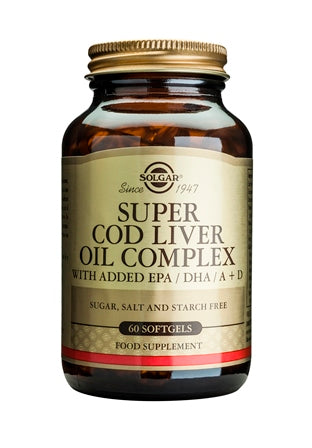 SOLGAR SUPER COD LIVER OIL COMPLEX