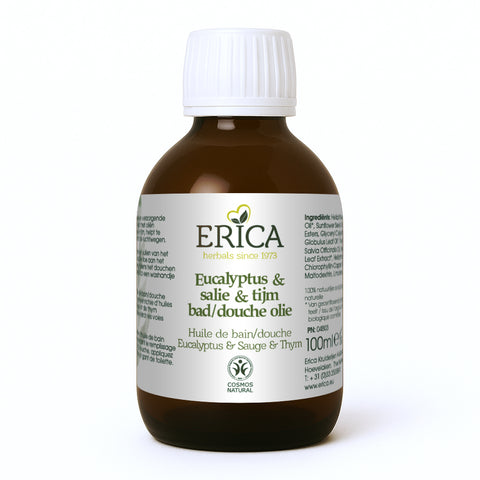 BAD/DOUCHE OLIE EUCALYPTUS SALVIA TIJM 100 ML