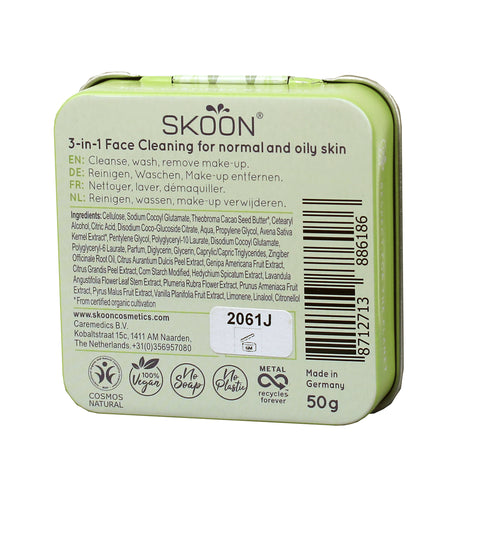 SKOON FACE WASH 3IN1 NORMAL 50GR