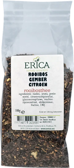 ROOIBOS GEMBER CITROEN 100 G