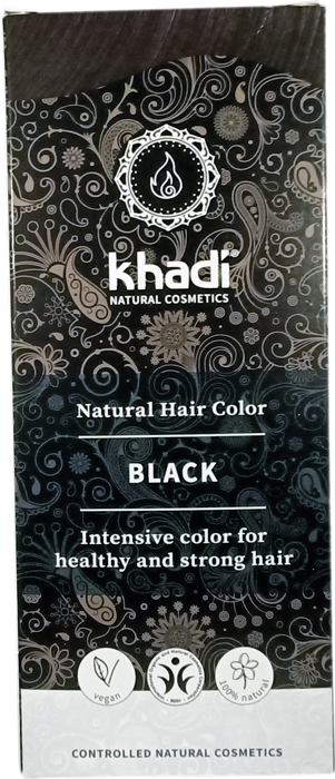 NATURAL-HAIRCOLOR ZWART 100 GRAM