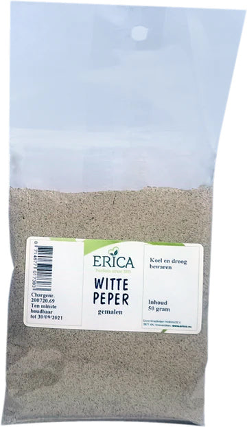PEPER GEMALEN WIT 50 G