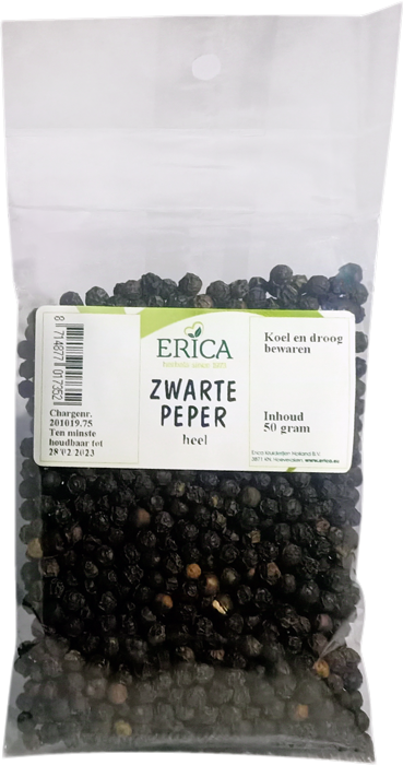 PEPER BOL ZWART 50 G