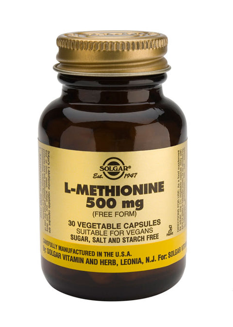 SOLGAR METHIONINE 30CAP