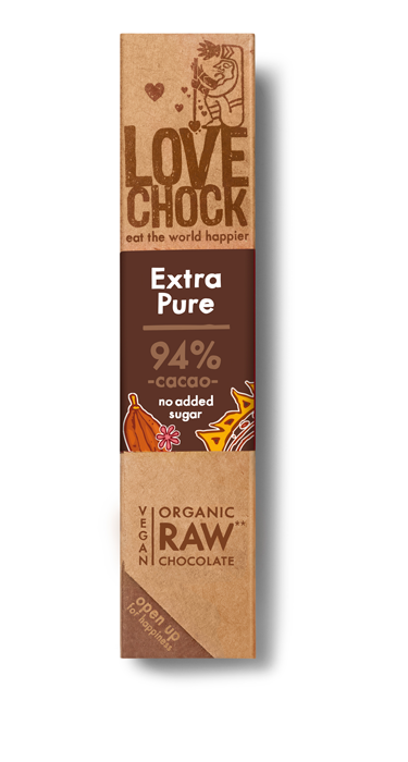 RAW-CHOCOLATE EXTRA PUUR 94% 40 GramRAM