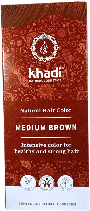 NATURAL-HAIRCOLOR MEDIUM BRUIN 100 GRAM