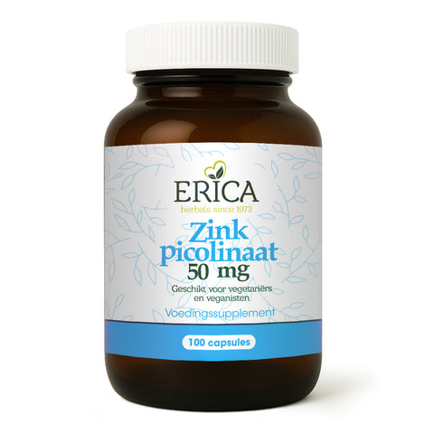 ZINK PICOLINAAT 50 MG CAPSULES 100 ST