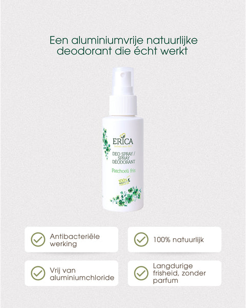 DEODORANT SPRAY PATCHOELI FRIS 100 ML