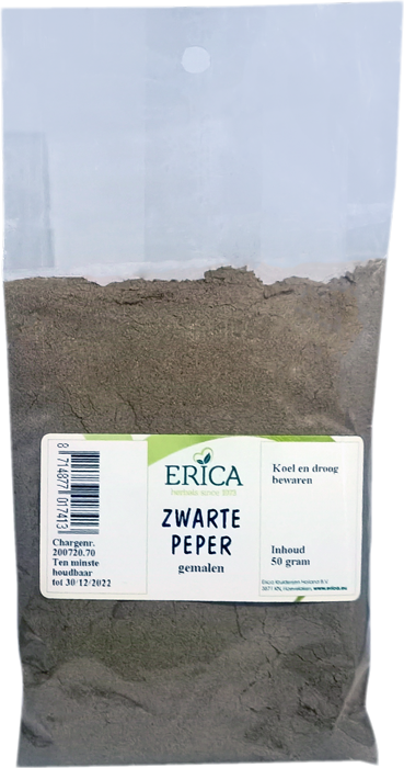 PEPER GEMALEN ZWART 50 G