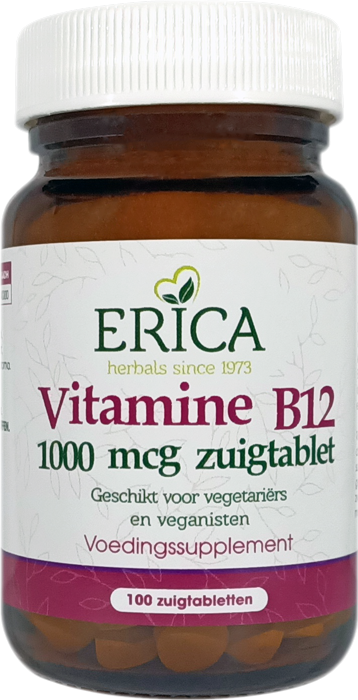 VITAMINE B12 1000 MCG 100 ZUIGTABL METHYLCOBALAMINE