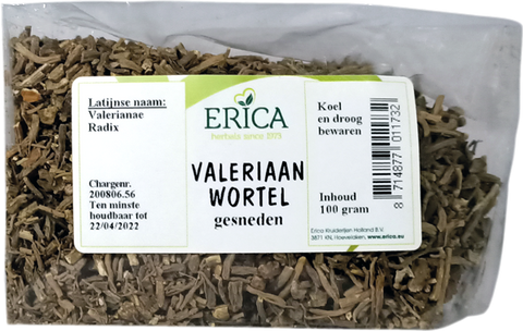 VALERIAANWORTEL (KATTEKRUID) GESNEDEN 100 G