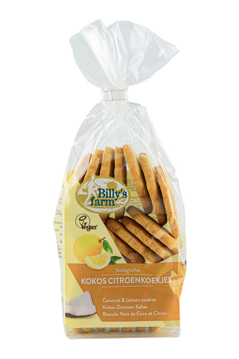 BILLY'S FARM CITROENKOEKJES KOKOS 175 GRAM