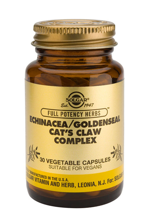 SOLGAR ECHINACEA CATS CLAW 30C