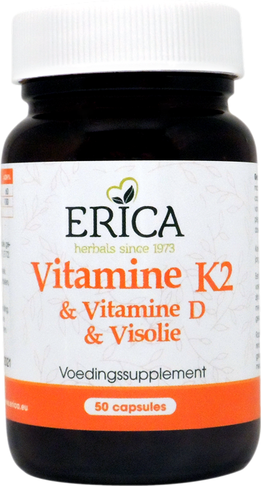 VITAMINE K2 +VIT D +VISOLIE 50 SOFTGELS