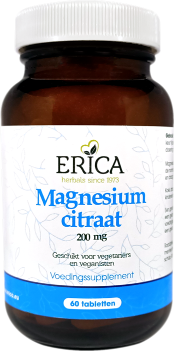 MAGNESIUM CITRAAT 200 MG 60 TBL