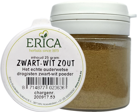 ZWART WIT ZOUT 25 G