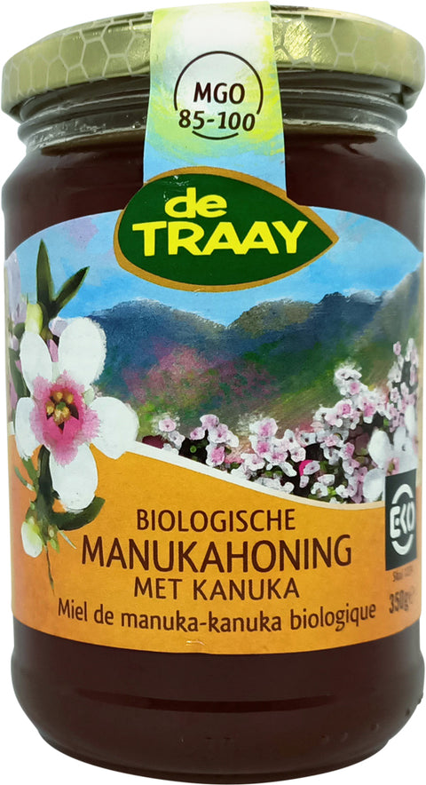 DE TRAAY HONING MANUKA 350 GRAM EKO