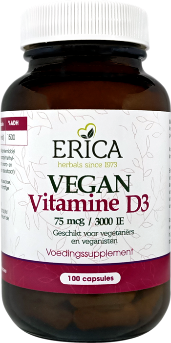 VITAMINE D3 VEGAN 75 MCG 100 CAPS