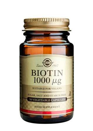 SOLGAR B-4 BIOTIN 1000 MCG 50CAP