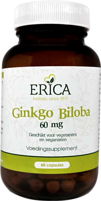 GINKGO BILOBA 60 MG 60 CAPS