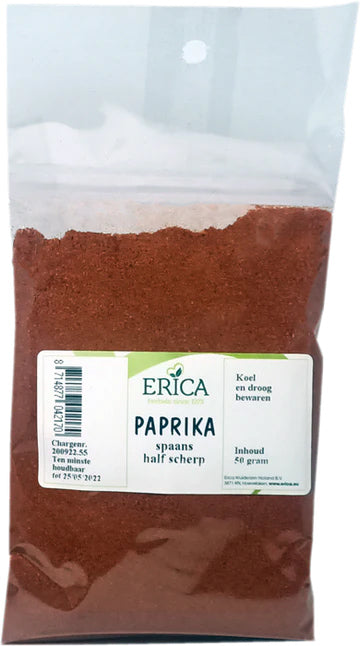 PAPRIKA SPAANS (HALFSCHERP) 50 G