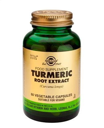 SOLGAR TURMERIC ROOT EXTRACT 60CAP