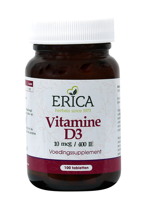 VITAMINE D3 10 MCG 100 TBL