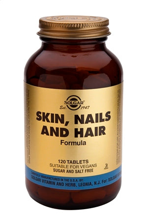 SOLGAR SKIN, NAILS&HAIR FORM 120TAB