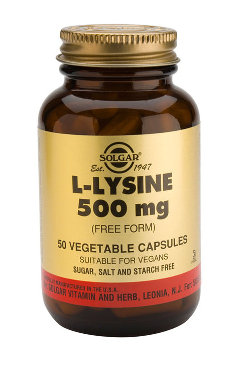 SOLGAR LYSINE 50CAP