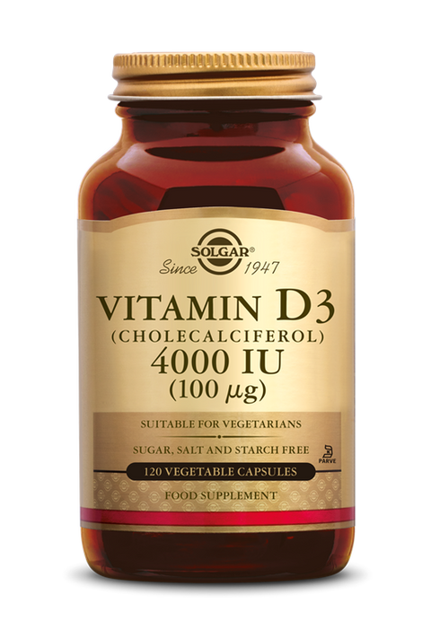 SOLGAR VITAMIN D-3 100 ?G/ 4000 IU 120 ST