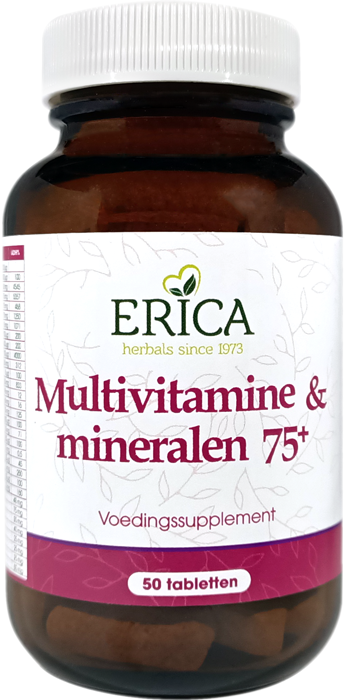 VITAMINEN MINERALEN 75+ TABLETTEN 50 TABL