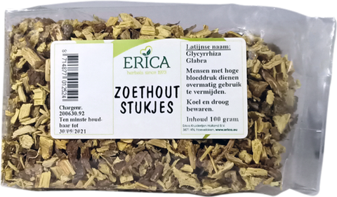 ZOETHOUT GESNEDEN 100 G