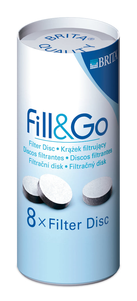 BRITA FILL&GO DISC 8 STUKS